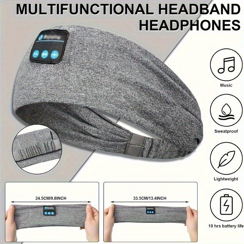 Wireless Headband Headphones – Foldable Sport Headset