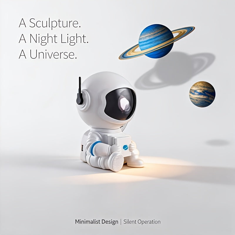 Astronaut Projector Light – Multi-Color USB Night Light