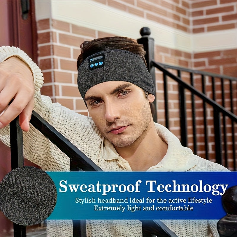 Wireless Headband Headphones – Foldable Sport Headset