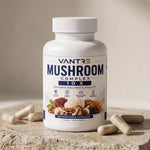 Mushroom Complex 10X – 60 Vegetable Capsules | Multi-Mushroom Dietary Supplement