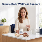 Mushroom Complex 10X – 60 Vegetable Capsules | Multi-Mushroom Dietary Supplement