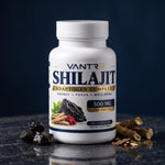 Shilajit Adaptogen Complex – Shilajit, Ashwagandha, Tongkat Ali & Sea Moss – 30 Capsules