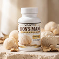Lion’s Mane Mushroom Capsules – Organic Lion’s Mane Supplement, 60 Vegan Capsules, 400mg