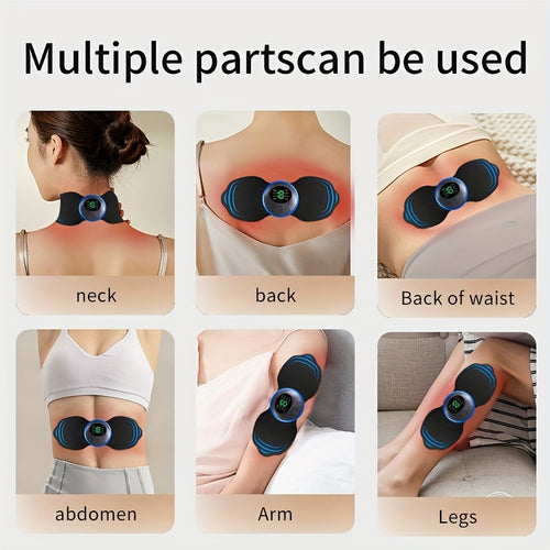 Mini EMS Massager – Rechargeable Neck & Shoulder Pad