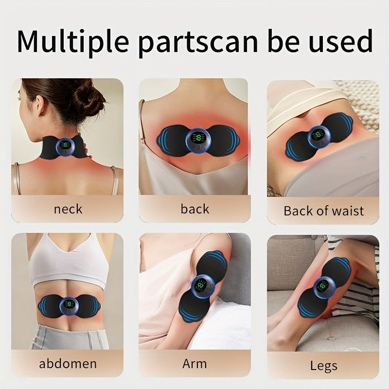 Mini EMS Massager – Rechargeable Neck & Shoulder Pad