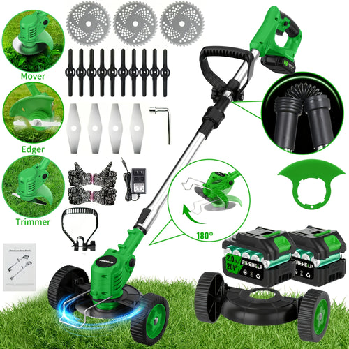 Portable Electric Lawn Mower – Cordless & Rechargeable