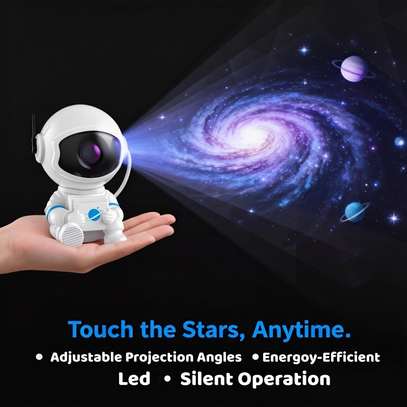 Astronaut Projector Light – Multi-Color USB Night Light