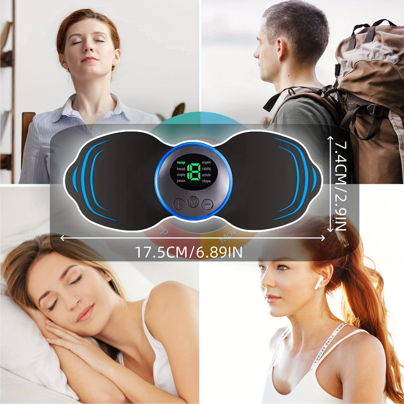 Mini EMS Massager – Rechargeable Neck & Shoulder Pad